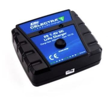 E-Flite Celectra 2S 7.4V DC Li-Po Charger (EFLU1007), Ophalen of Verzenden, Zo goed als nieuw