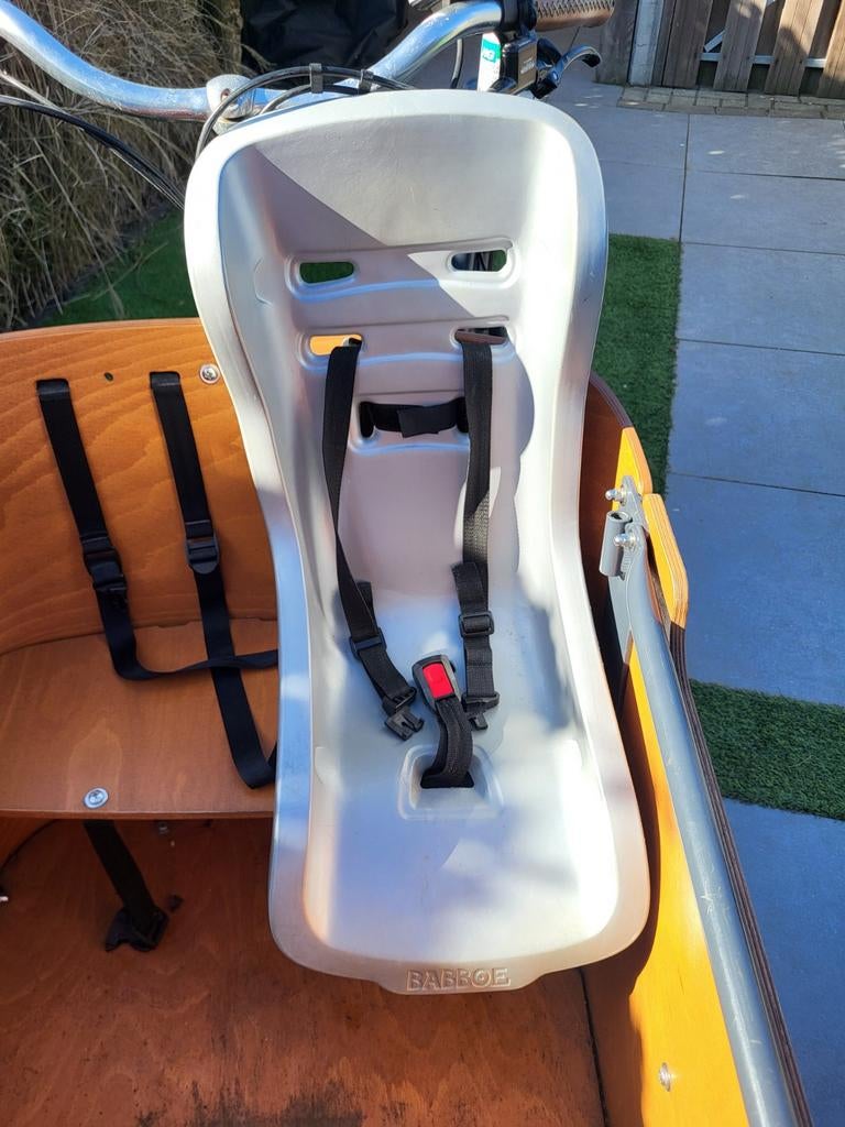 Babboe peuterzitje bakfiets, Ophalen of Verzenden, Gebruikt, 1 kind