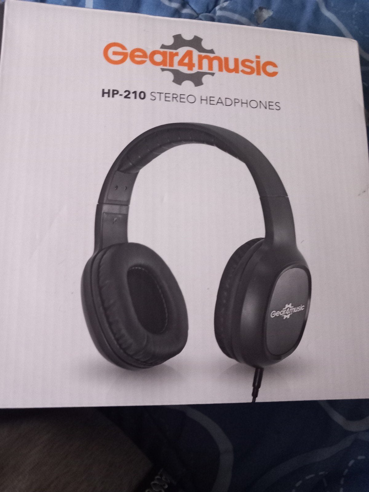Gear4Music HP-210 Stereo Hoofdtelefoon - Nieuw in doos, Overige merken, Verstelbaar, Nieuw, Ophalen of Verzenden