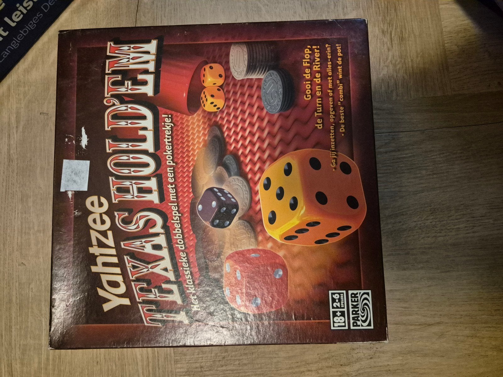Yahtzee Texas Hold'em Dobbelspel - Poker met dobbelstenen, Vijf spelers of meer, Ophalen, Gebruikt, Parker