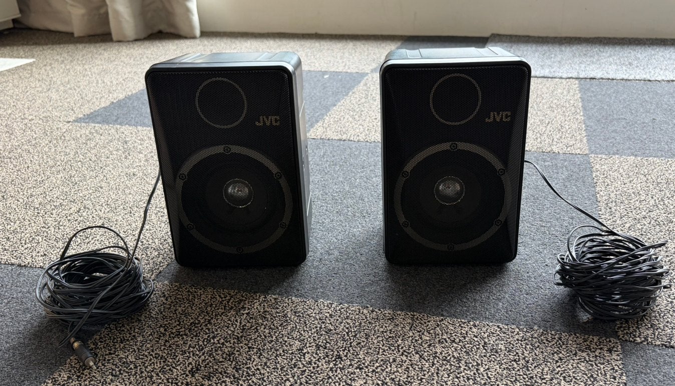 JVC SP-ES3 Vintage boekenplank luidsprekers, Ophalen, Gebruikt