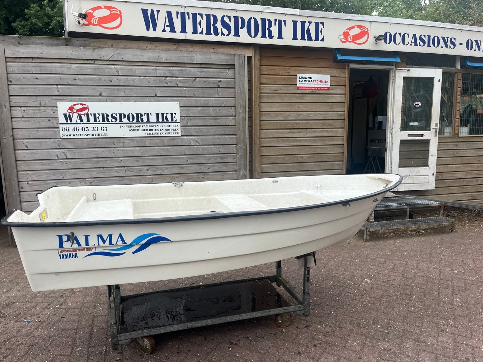 Crescent 310 palma toer/vis boot incl 2,5 pk yamaha 4 takt, Tot 10 pk, Ophalen of Verzenden, Zo goed als nieuw, Elektrische start