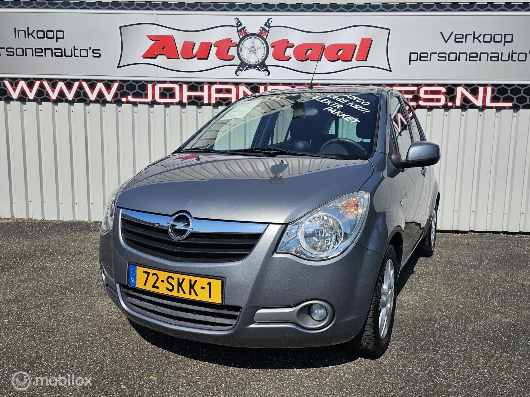 Opel Agila 1.0 Edition I Airco I Elektr.-pakket I Lage km's, Voorwielaandrijving, Euro 5, Gebruikt, 31 €/maand