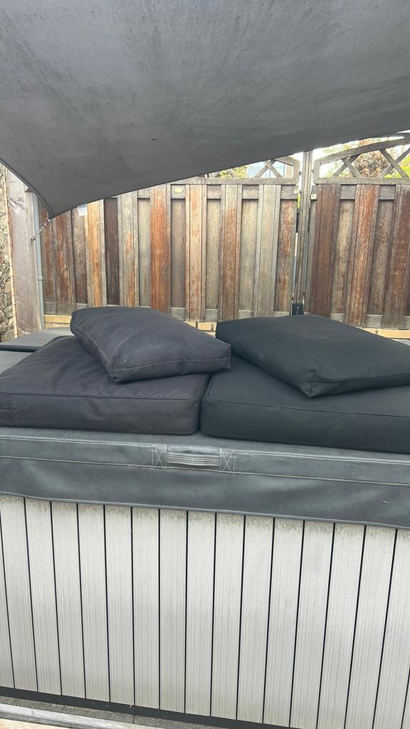Ikea tuinkussens zwart, Tuin en Terras, Tuinmeubel-accessoires, Ophalen, Gebruikt