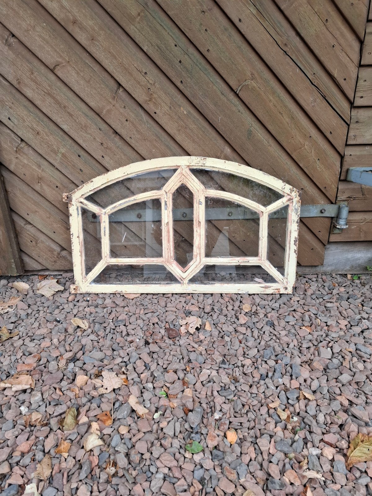 stalraam (gietijzer) maat 76/47cm met glas, Doe-het-zelf en Verbouw, Glas en Ramen, Gebruikt, Minder dan 80 cm, Minder dan 80 cm