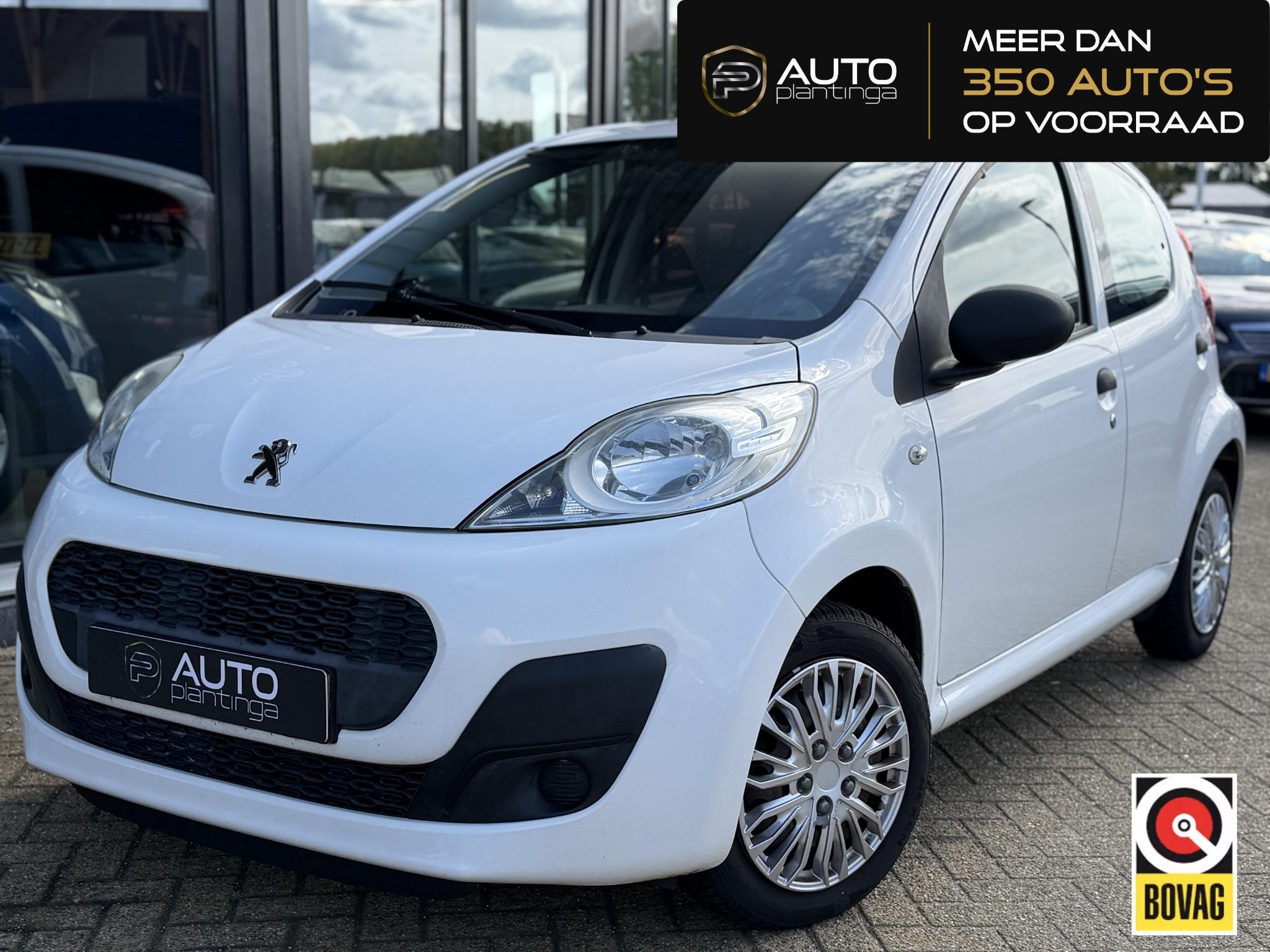 Peugeot 107 1.0 Access Accent NL AUTO | NAP | Airco | 2 Sleu, Auto's, Voorwielaandrijving, Euro 5, Stof, Gebruikt