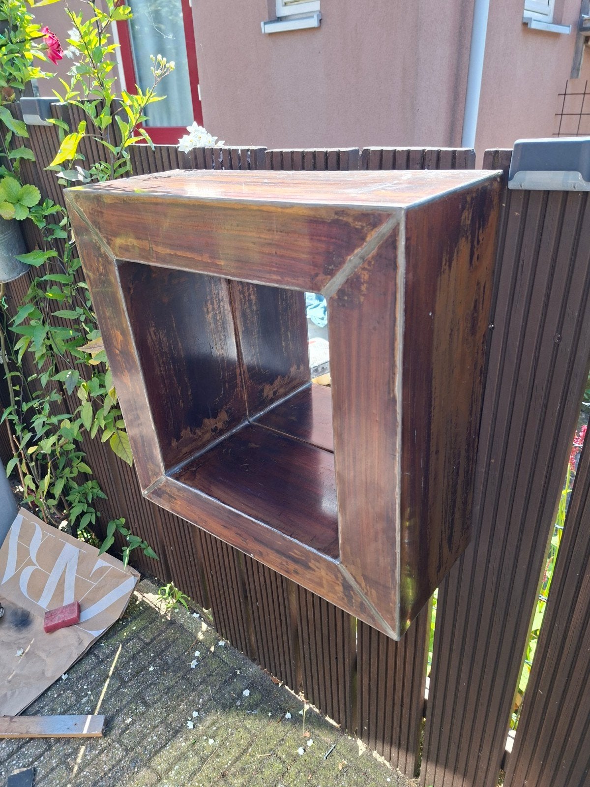 spiegel, Huis en Inrichting, Woonaccessoires | Spiegels, Ophalen, Rechthoekig, Minder dan 50 cm, Minder dan 100 cm