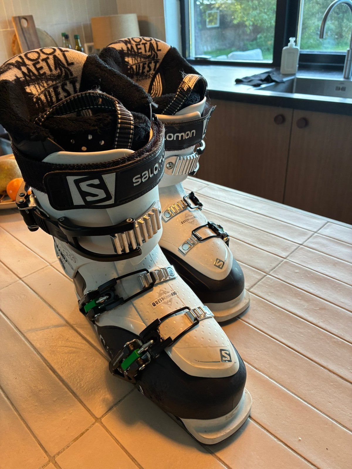 Salomon skischoenen 26,5, Ophalen, 160 tot 180 cm, Gebruikt, Info@salomon.fr