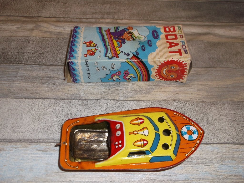 blikken bootje