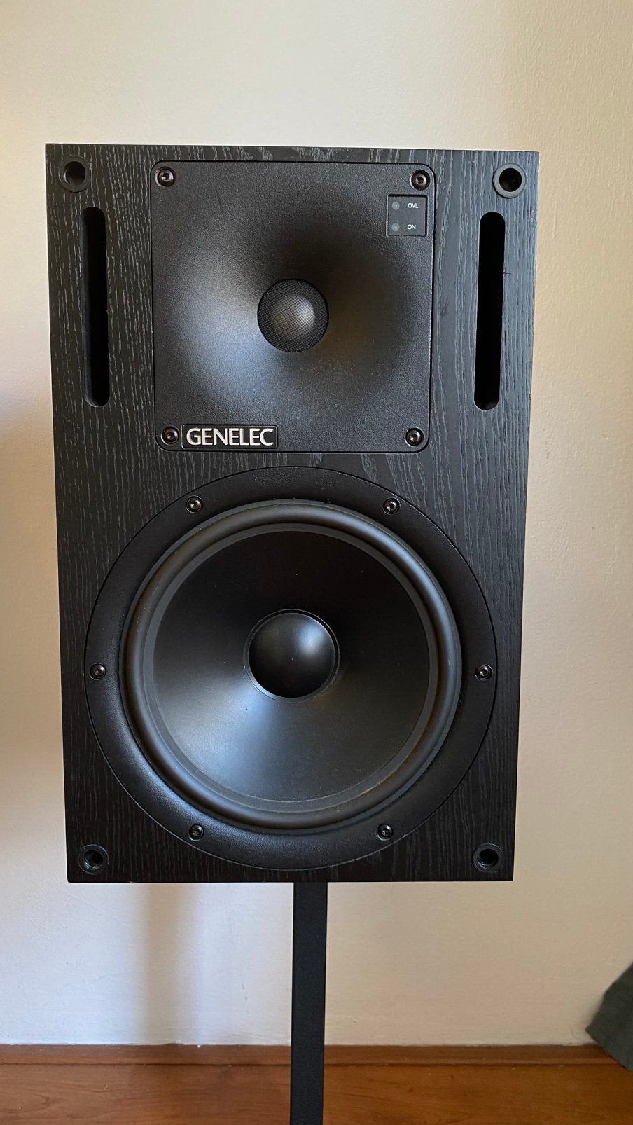 Genelec 1031A set, Audio, Tv en Foto, Zo goed als nieuw, 120 watt of meer, Front, Rear of Stereo speakers, Ophalen