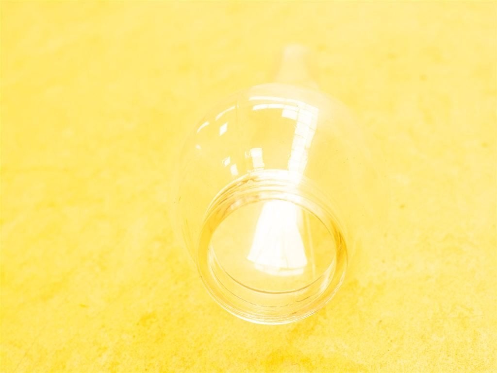 olielamp glas 33468, Ophalen of Verzenden, Gebruikt