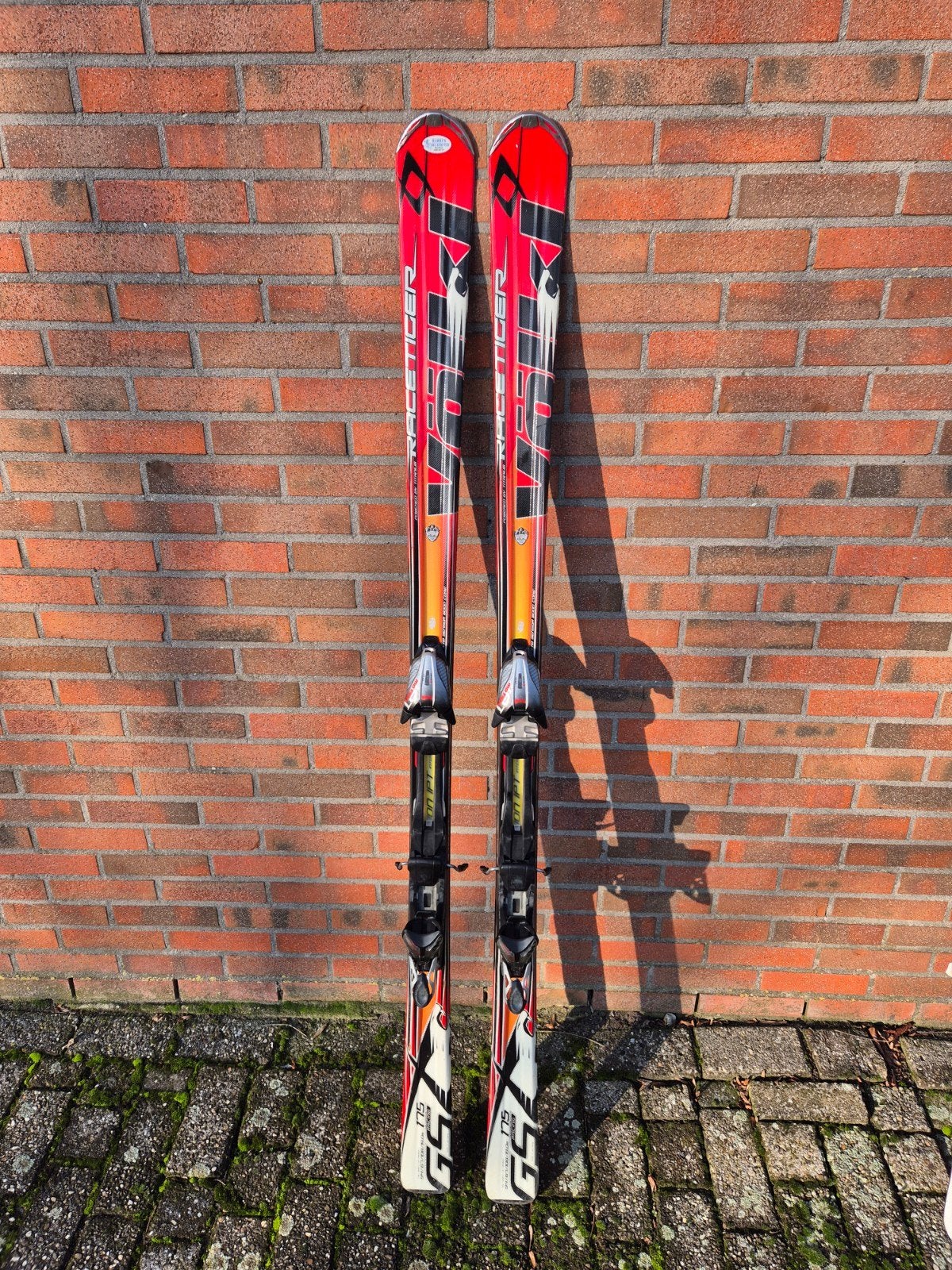 Völkl Racetiger GS Ski's 175 cm met bindingen, 160 tot 180 cm, Zo goed als nieuw, Carve, Skiën