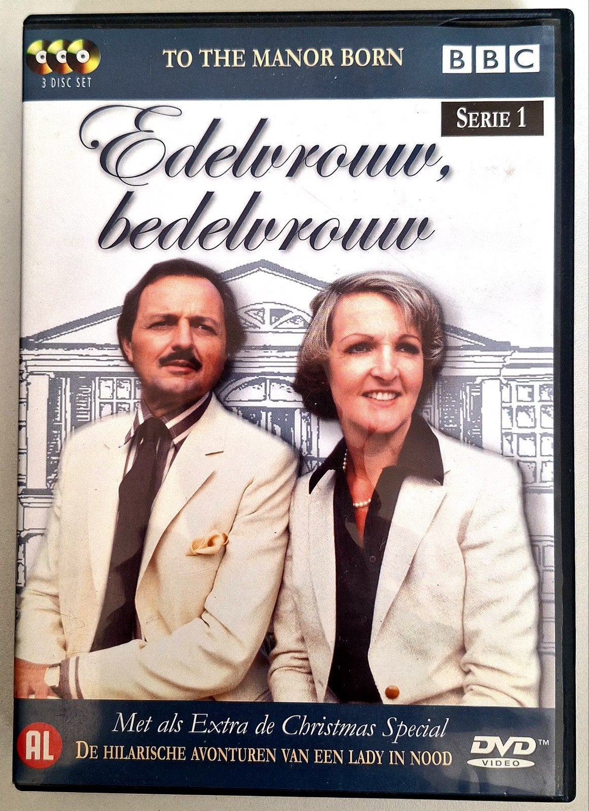 3-DVD  TVSERIE - Edelvrouw, Bedelvrouw / Serie 1, Ophalen of Verzenden, Gebruikt