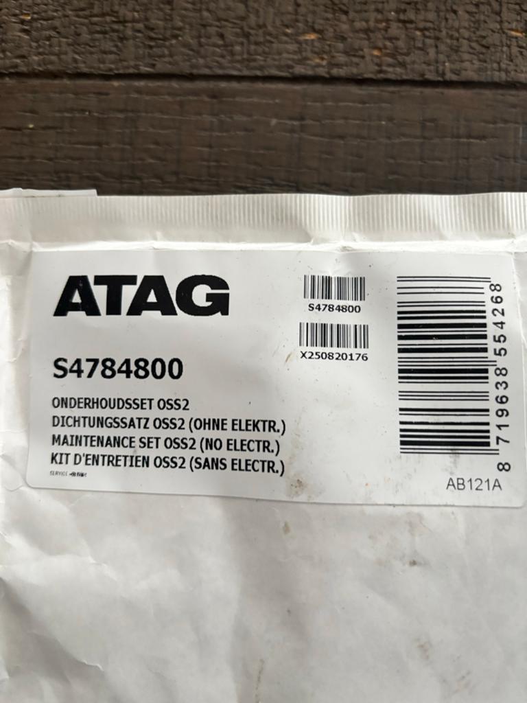 ATAG Onderhoudsset OSS2 S4784800 en ICON-1 S4867900, Ophalen, Nieuw