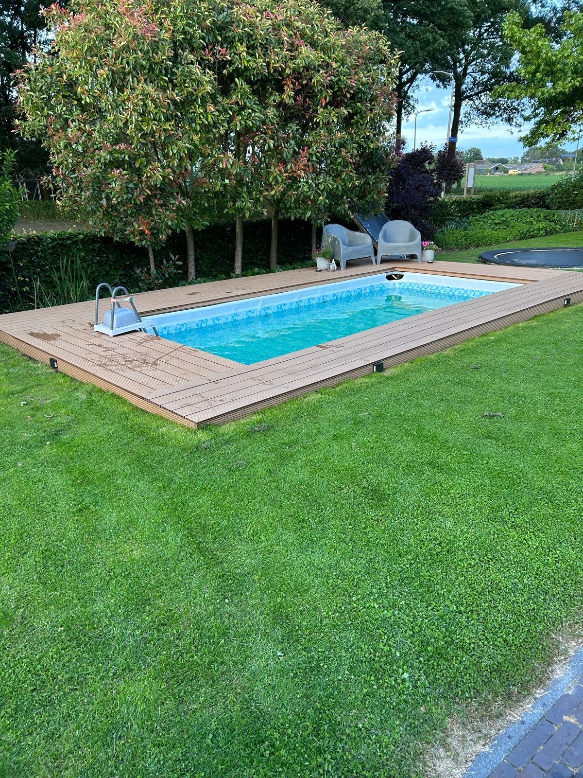 Composiet vlonderplanken teak bruin nieuw, Tuin en Terras, Terrasdelen en Vlonders, Ophalen, Nieuw, Composiet