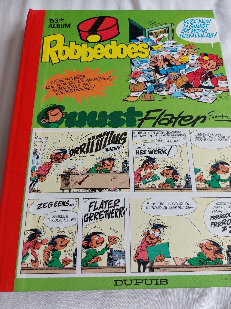 Robbedoes 153ste album, gelezen, Eén stripboek, Ophalen of Verzenden, Gelezen