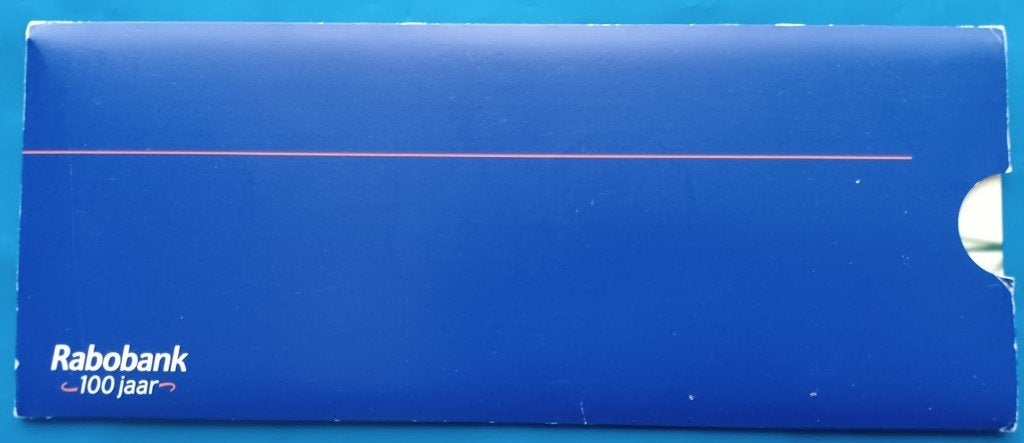 Penningen Rabobank 100 jaar "Nieuwe huisstijl 1994", Postzegels en Munten, Penningen en Medailles, Verzenden, Overige materialen