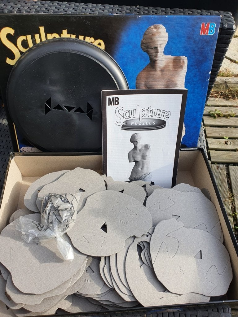 Zgan MB Sculpture Puzzles - Venus van Milo 3D Puzzel, Ophalen of Verzenden, 500 t/m 1500 stukjes, Zo goed als nieuw, Rubik's of 3D-puzzel