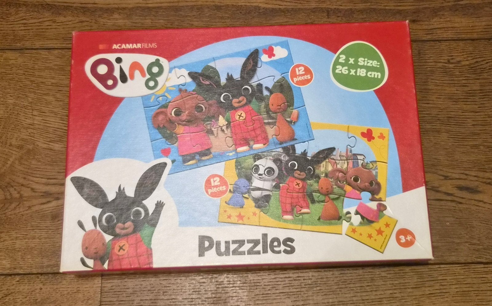 Bing puzzel. 3+ 212pcs, Kinderen en Baby's, Speelgoed | Kinderpuzzels, Ophalen of Verzenden, 10 tot 50 stukjes, Gebruikt, 2 tot 4 jaar
