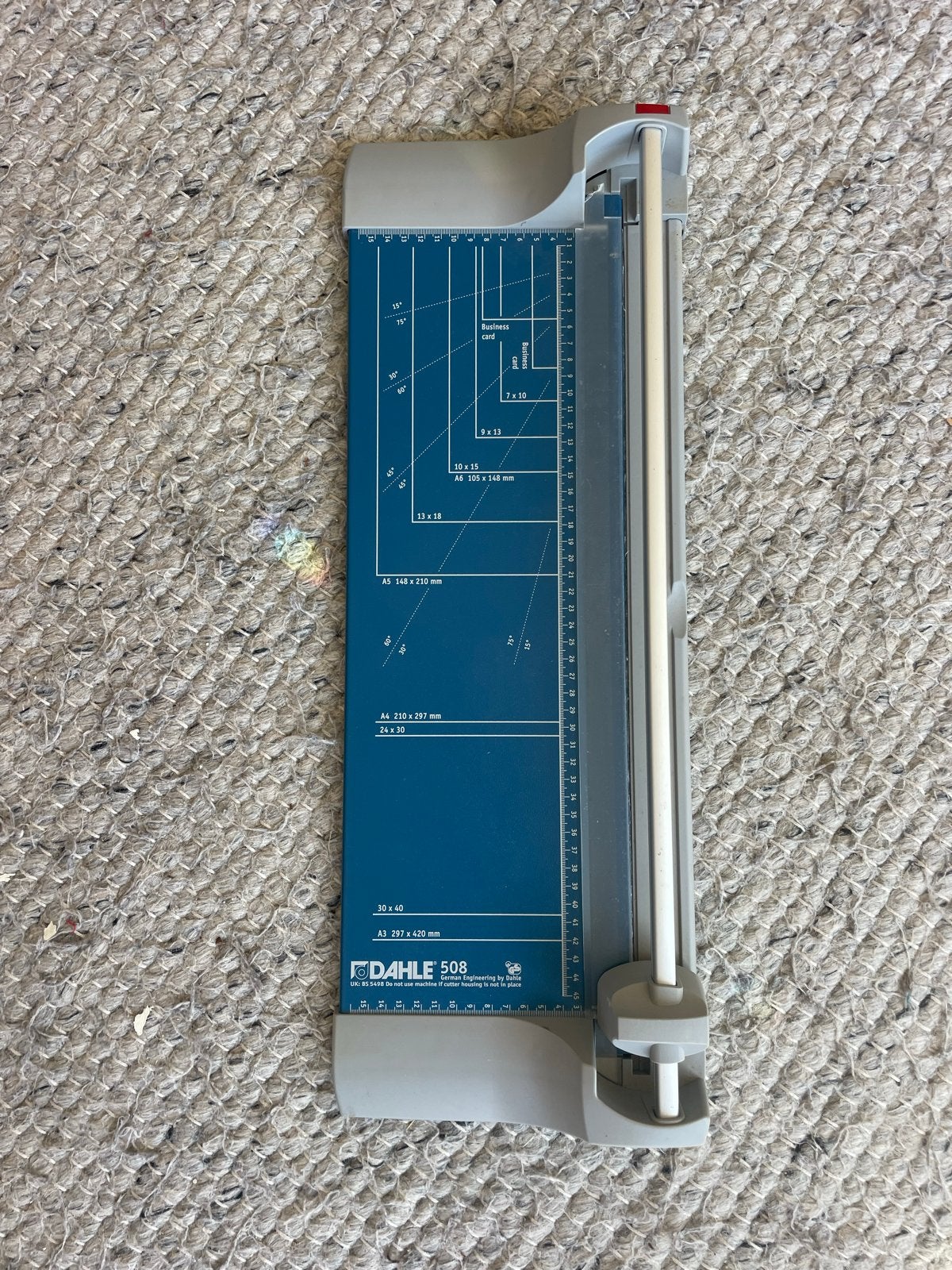 Dahle 508 Rolmes Snijmachine A4/A3, Ophalen of Verzenden, Gebruikt, Overige typen