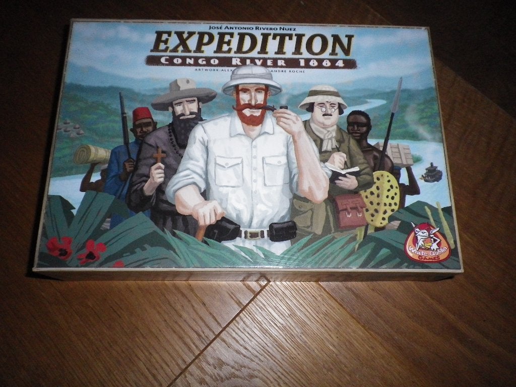 Exxpedition Congo river 1884, Ophalen of Verzenden, Zo goed als nieuw, White Goblin Games