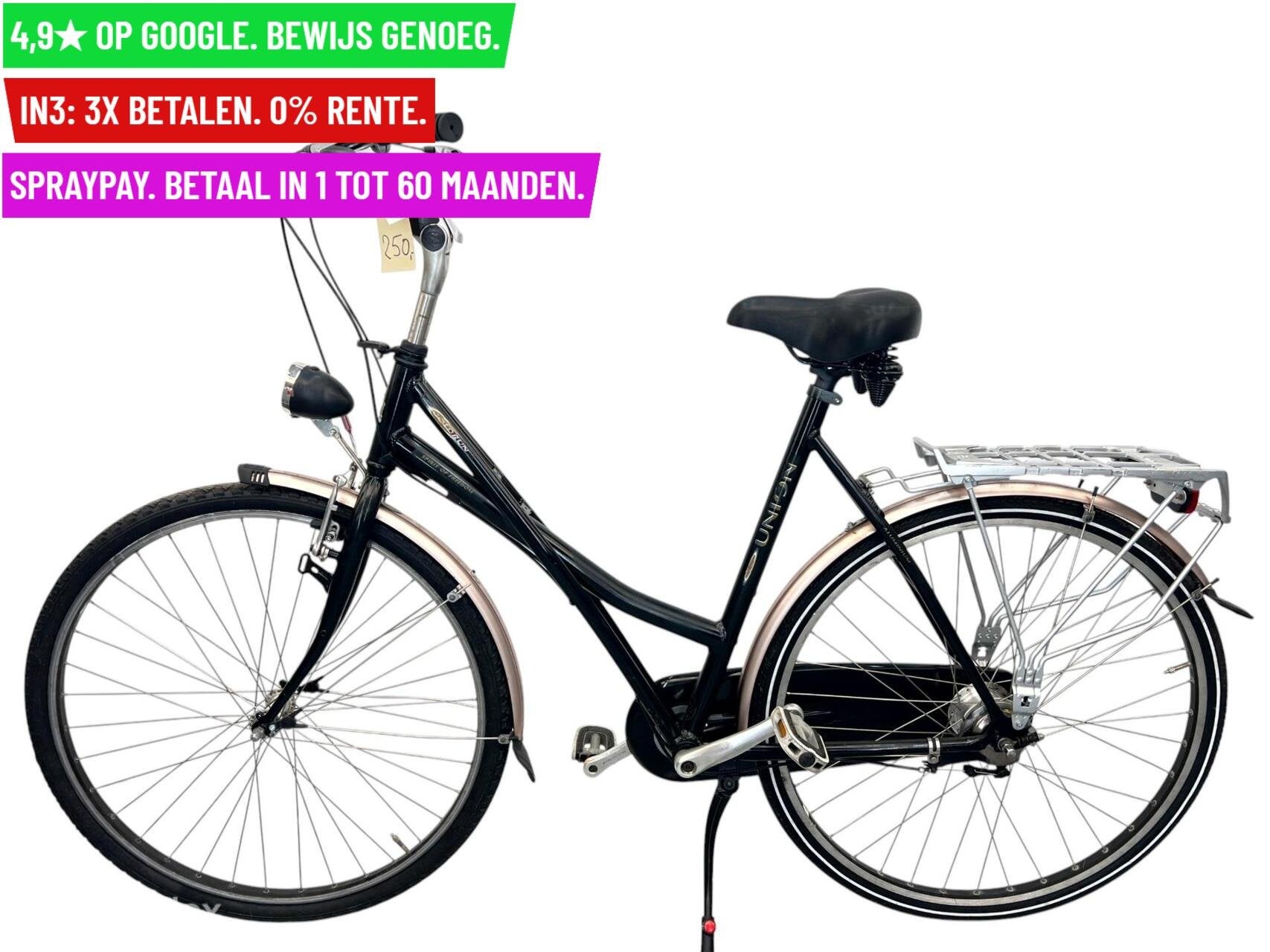 Damesfiets Union Tokapi 28"/57cm/7ver - Garantie/Levering, Overige merken, 9713 Bv Groningen, Gebruikt, 56 cm of meer