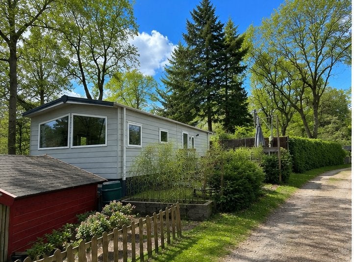 Luxe recreatiechalet op de Veluwe – Instap- & verhuurklaar, Gelderland, 2 slaapkamers, Verkoop zonder makelaar, Chalet