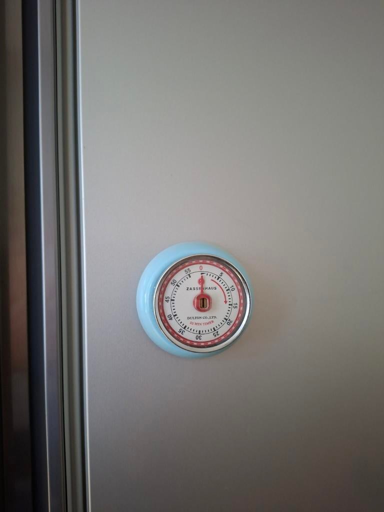 Jaren 60 keuken wekker, Ophalen