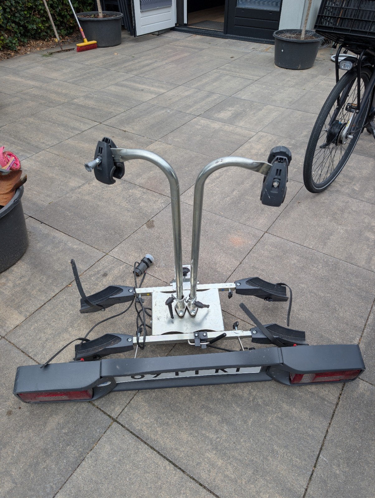 Twinny Load Power Carrier fietsendrager voor 2 fietsen, Auto diversen, Fietsendragers, Ophalen of Verzenden, Gebruikt, Trekhaakdrager