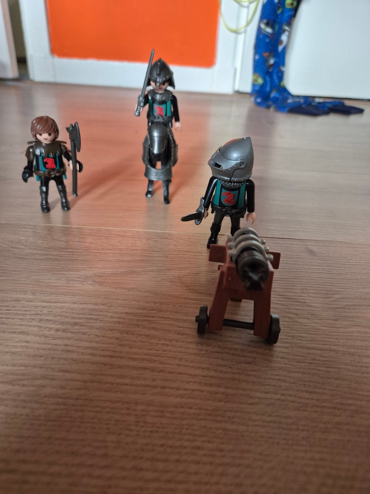 Playmobil Ridders met Kanon en Paard, Ophalen, Gebruikt, Complete set, Knights