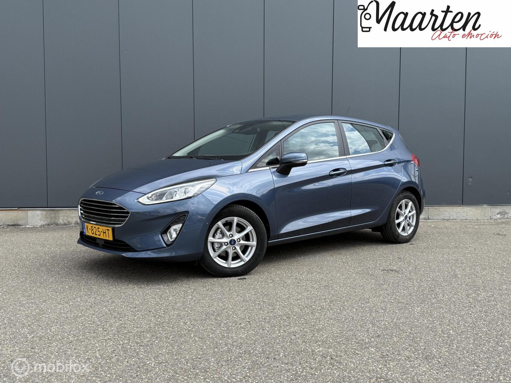 Ford Fiesta Titanium Automaat LED/Carplay/Trekhaak, Gebruikt, Blauw, 49 €/maand, Bedrijf