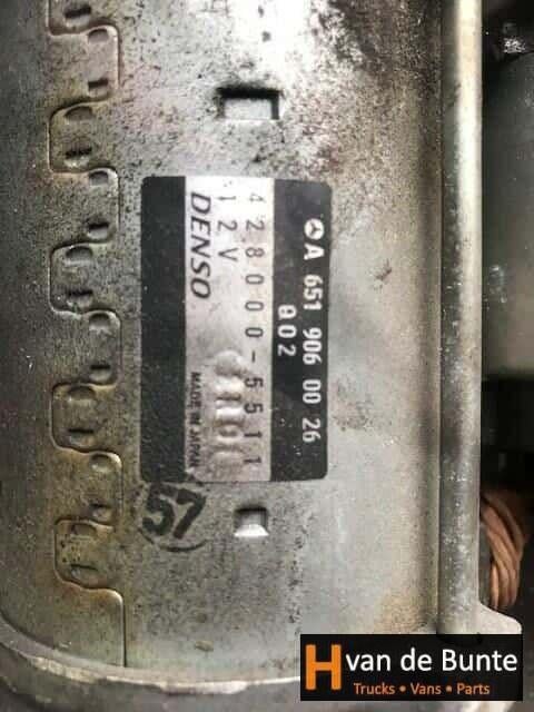 Mercedes Sprinter 906 4 Cilinder Startmotor A651 906 0026, Ophalen, Gebruikt, -, -