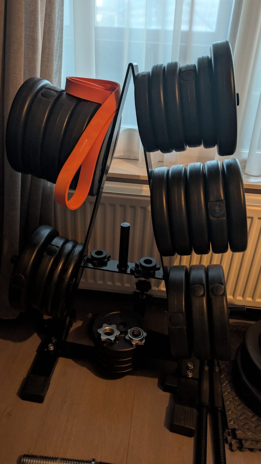 Homegymset, Ophalen, Zo goed als nieuw