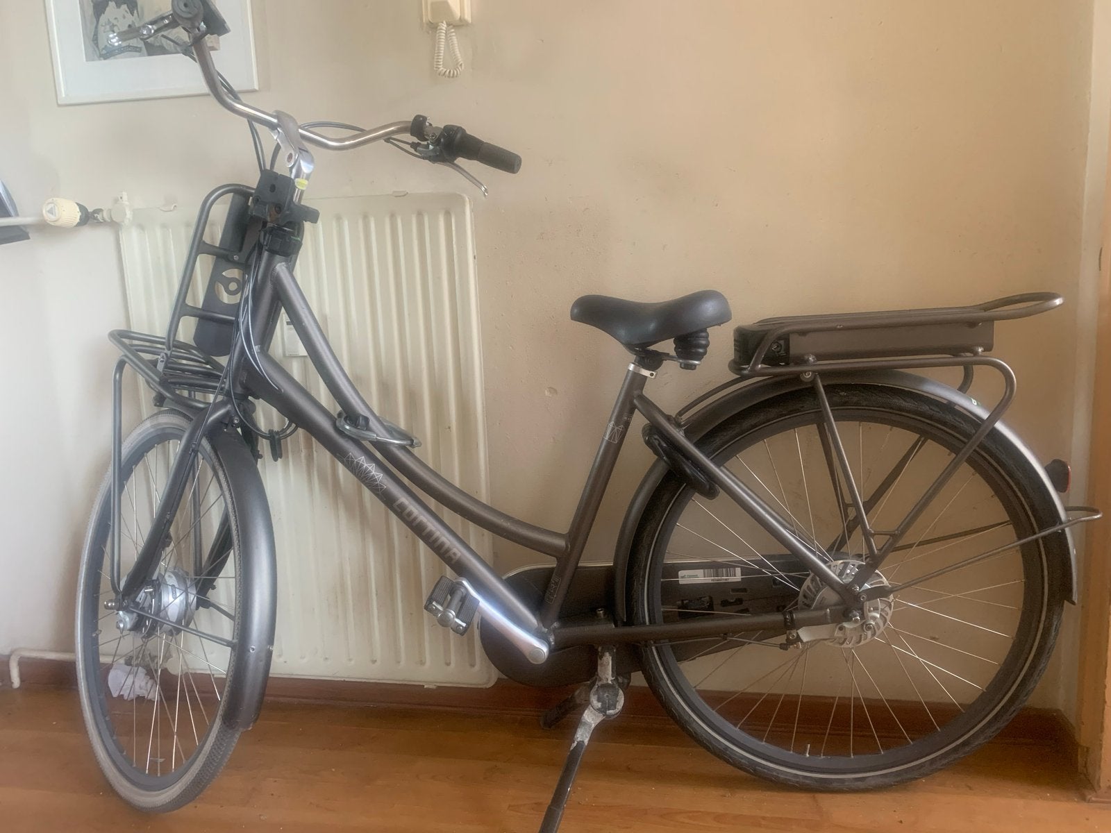 Cortina U4 Family Transporter E-bike (zonder accu/lader), Ophalen, Gebruikt, Cortina