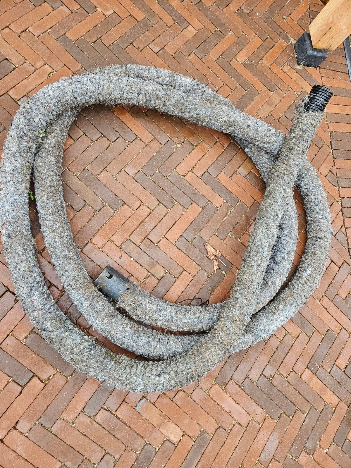 Drainageslag drainagebuis, 80mm. Ruim 8 meter lang., Ophalen, Gebruikt, 6 meter of meer, Overige typen