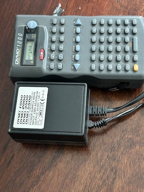 Dymo labelmaker, Ophalen, Gebruikt, DYMO
