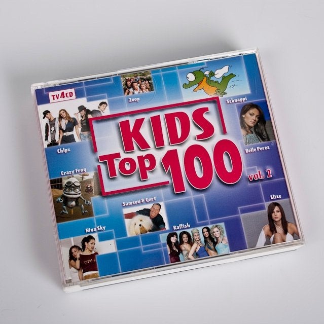 Kids Top 100 vol. 2 - Div. Artiesten (top 2000) 4CD Nwst./Or, Ophalen of Verzenden, Zo goed als nieuw, Verzamelalbum, Muziek