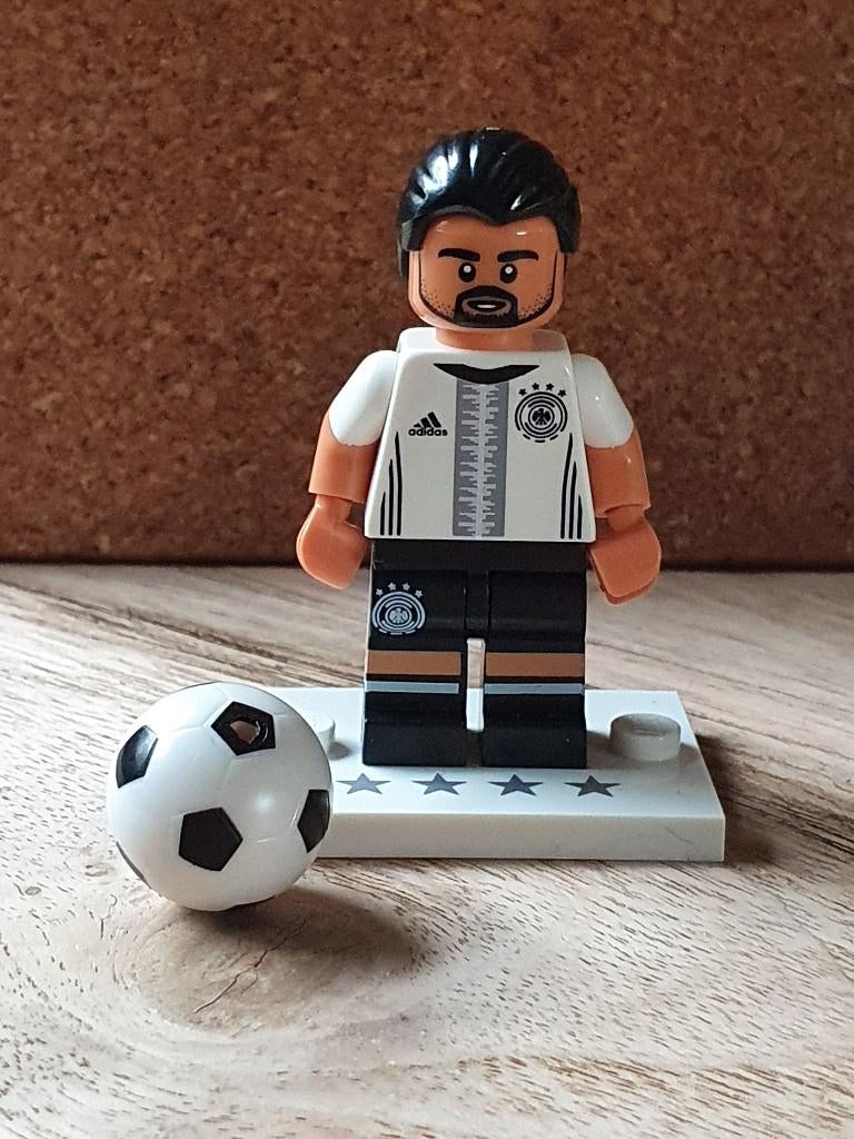 Nieuw lego minifigure Sami Khedira nr 6 Duits voetbal elftal, Lego, Lego, Lego, Nieuw