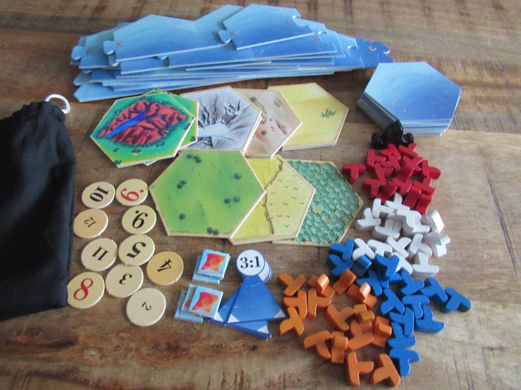 Komplete Houten kolonisten uitbreiding Zeevaarders spel, Hobby en Vrije tijd, Gezelschapsspellen | Bordspellen, Ophalen of Verzenden