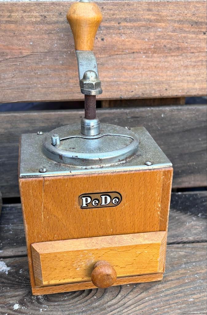 Vintage PeDe Koffiemolen en Snijbonenmolen Set, Antiek en Kunst, Ophalen