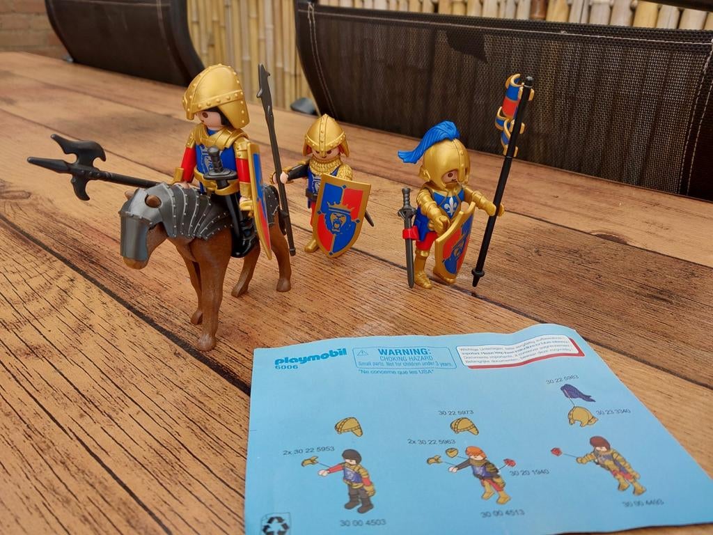 Playmobil 6006 verkenners van de Leeuwenridders, Ophalen of Verzenden, Zo goed als nieuw
