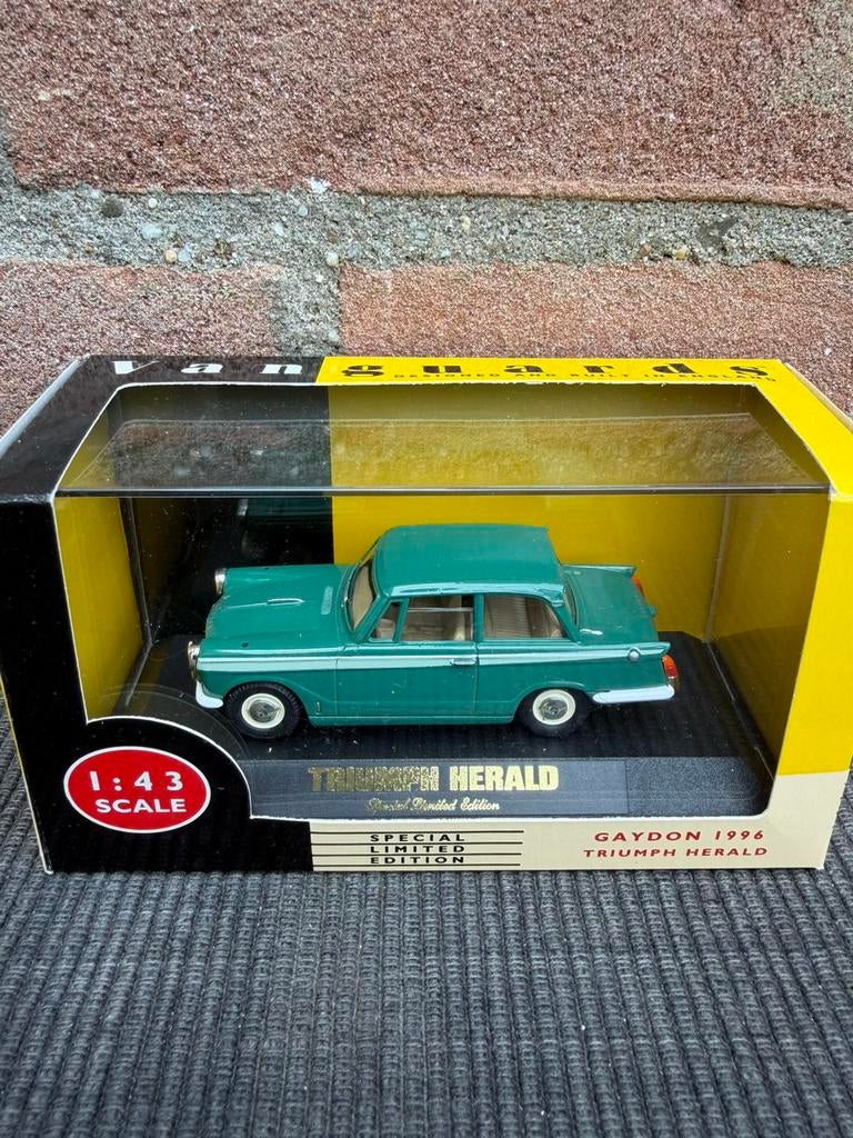 1:43 Triumph Herald Gaydon 1996, Ophalen of Verzenden, Nieuw, Auto, Vanguards
