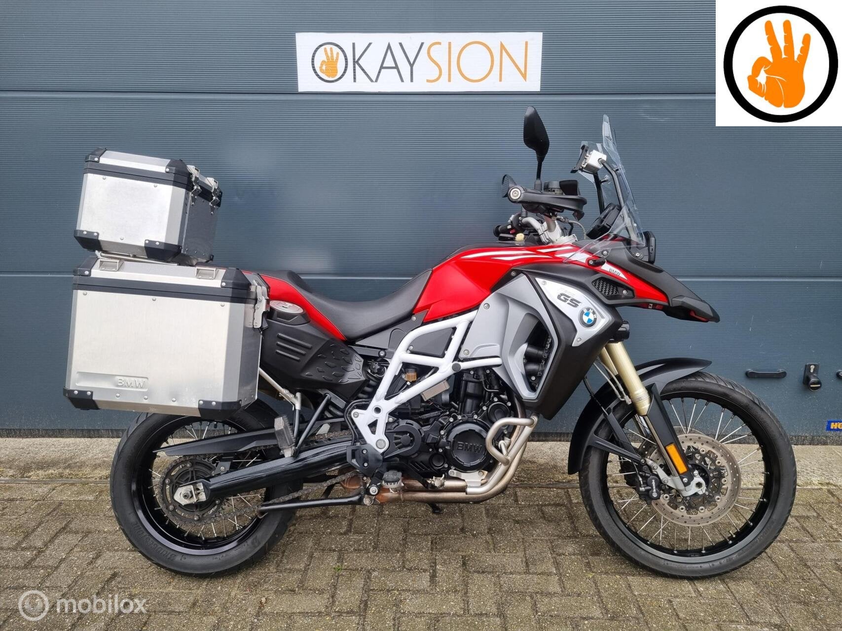 Mooie complete BMW F 800 GS Adventure (bj 2017), ABS, Bedrijf, Meer dan 35 kW, Toermotor
