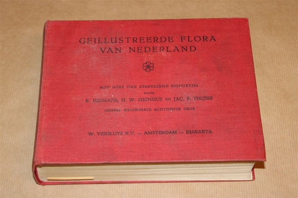 Geïllustreerde Flora van Nederland [1953] — Heimans & Thijss, Boeken, Ophalen of Verzenden, Gelezen, Bloemen, Planten en Bomen