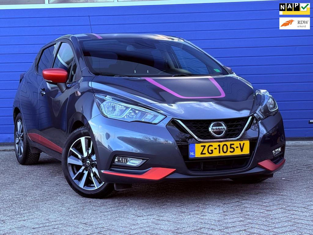 Nissan Micra 1.0 IG-T N-Connecta Automaat|Navi|1e Eig., Gebruikt, 1055 kg, 49 €/maand, Origineel Nederlands