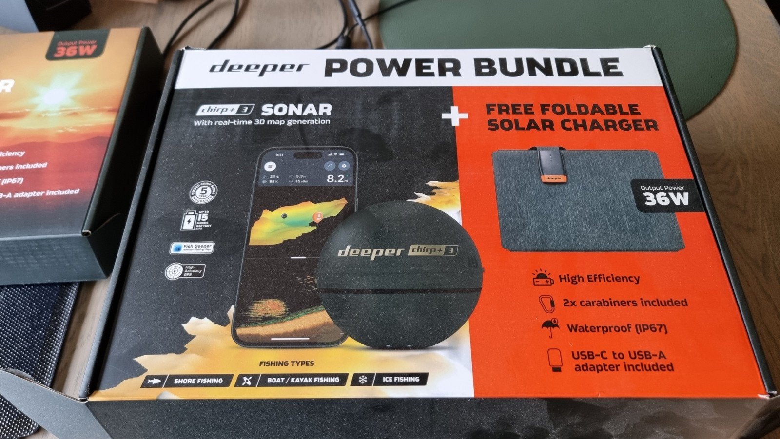 Chirp 3+ sonar deeper powerbundel plus range extender, Ophalen, Zo goed als nieuw, Overige typen