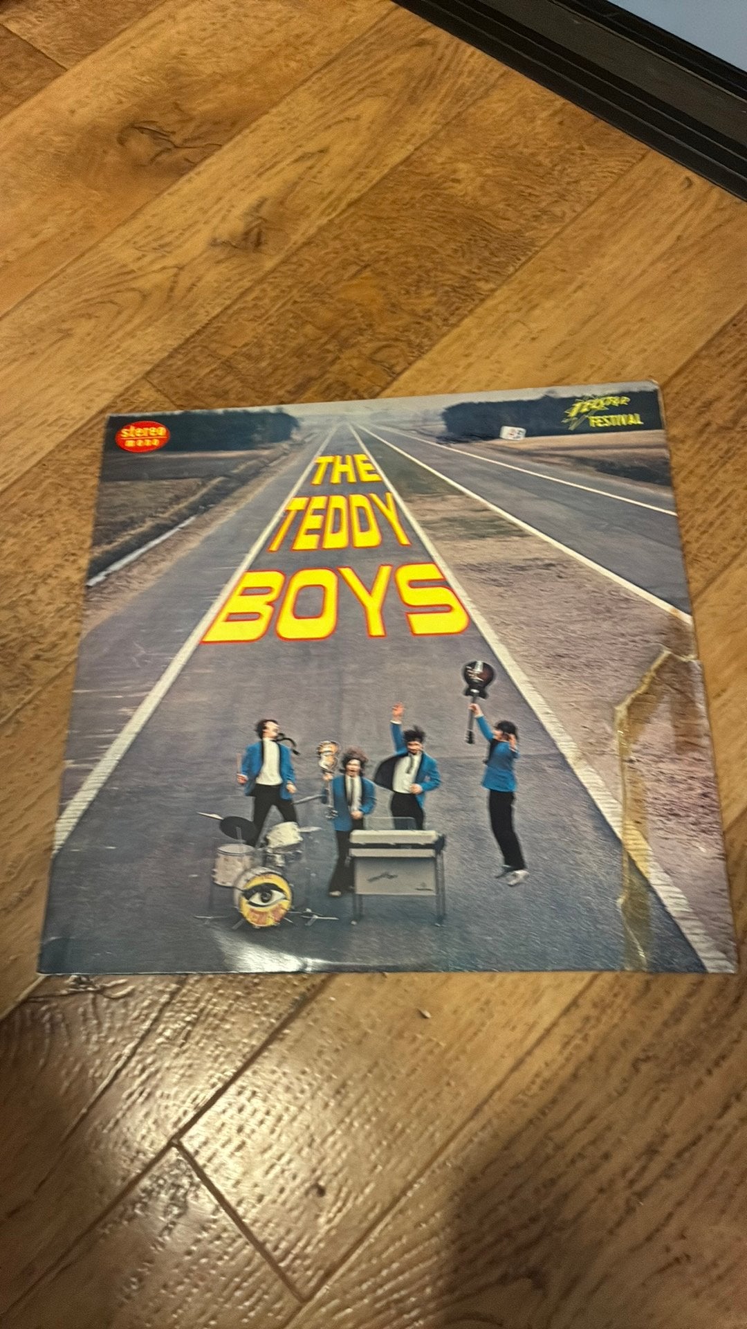 The Teddy Boys ‎– The Teddy Boys, Cd's en Dvd's, LP, Gebruikt, Pop, 12 inch