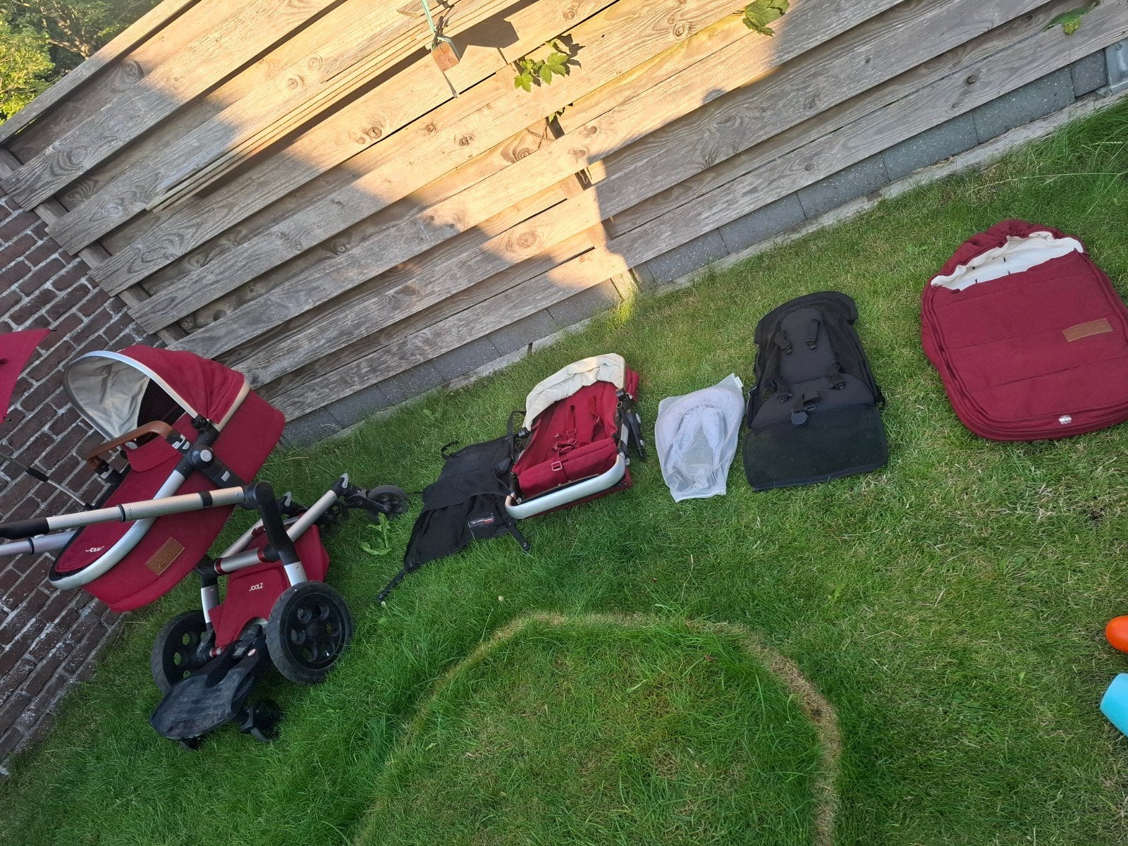Joolz day kinderwagen met meerijdplankje, Ophalen, Gebruikt, Overige merken, Verstelbare duwstang