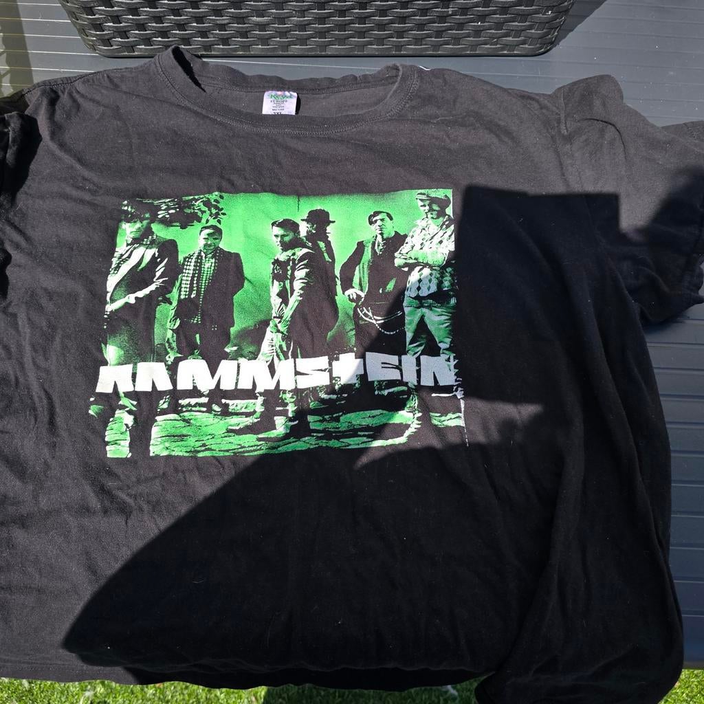Rammstein T-shirt Zwart Maat 3XL, Kleding | Heren, T-shirts, Zwart, Keya, Overige maten, Ophalen of Verzenden