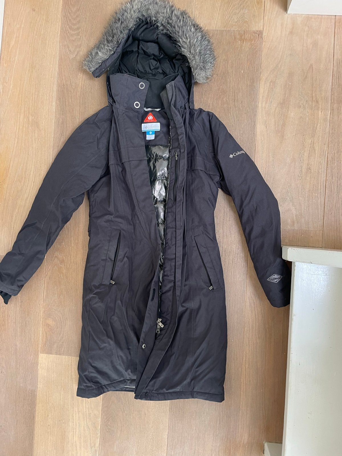 Columbia Omni-Tech winterjas met Omni-Heat voering, Ophalen of Verzenden, Zo goed als nieuw, Maat 34 (XS) of kleiner, Zwart